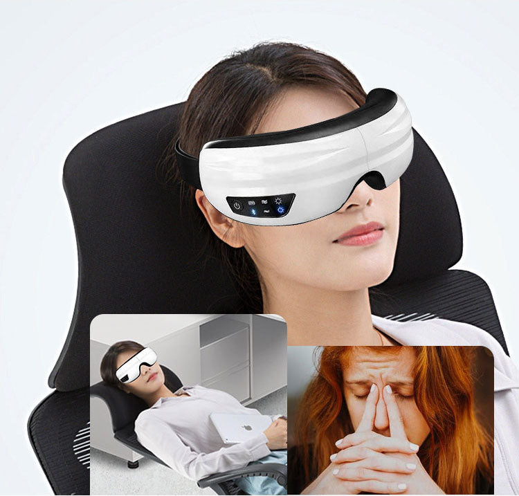 Smart Eye Care Massager machine/Eye fatigue reliever With Heat Compression