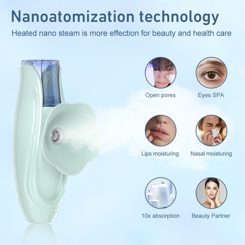 Type-c rechargeable hand-held facial moisturizer portable skin moisturizing machine